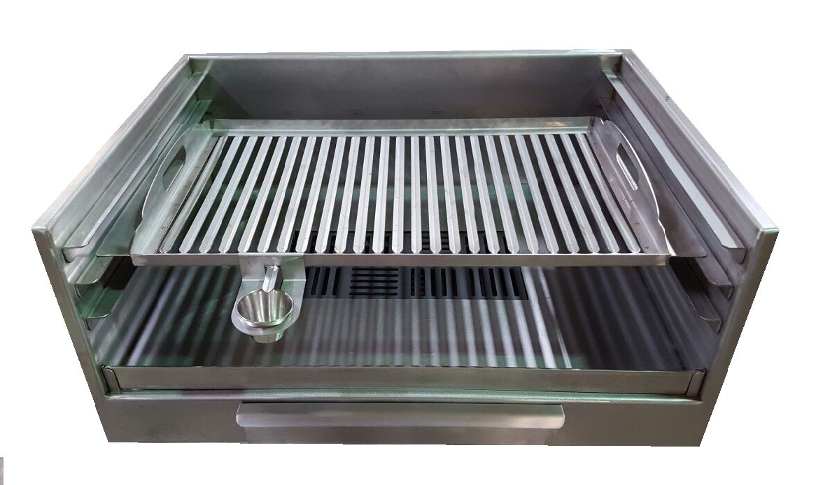 Barbacoa obra INOX 1 Barbacoa obra INOX