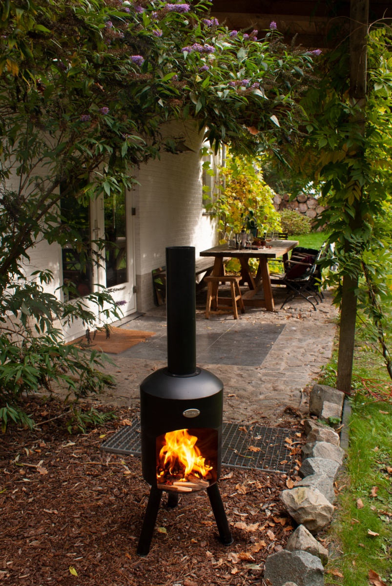 Chimenea de leña exterior BONBINI 3 Chimenea de leña exterior BONBINI - Imagen 3