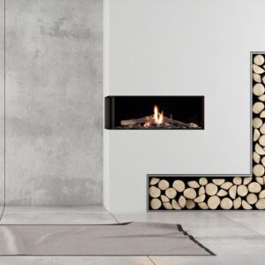 CHIMENEA DE GAS SERIE PANO 1100 (ESQUINERO)