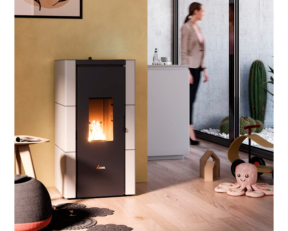 Estufa de Pellet CRISTAL 7KW WIFI 1 Estufa de Pellet CRISTAL 7KW WIFI