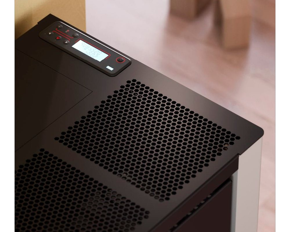 Estufa de Pellet CRISTAL 7KW WIFI 2 Estufa de Pellet CRISTAL 7KW WIFI - Imagen 2