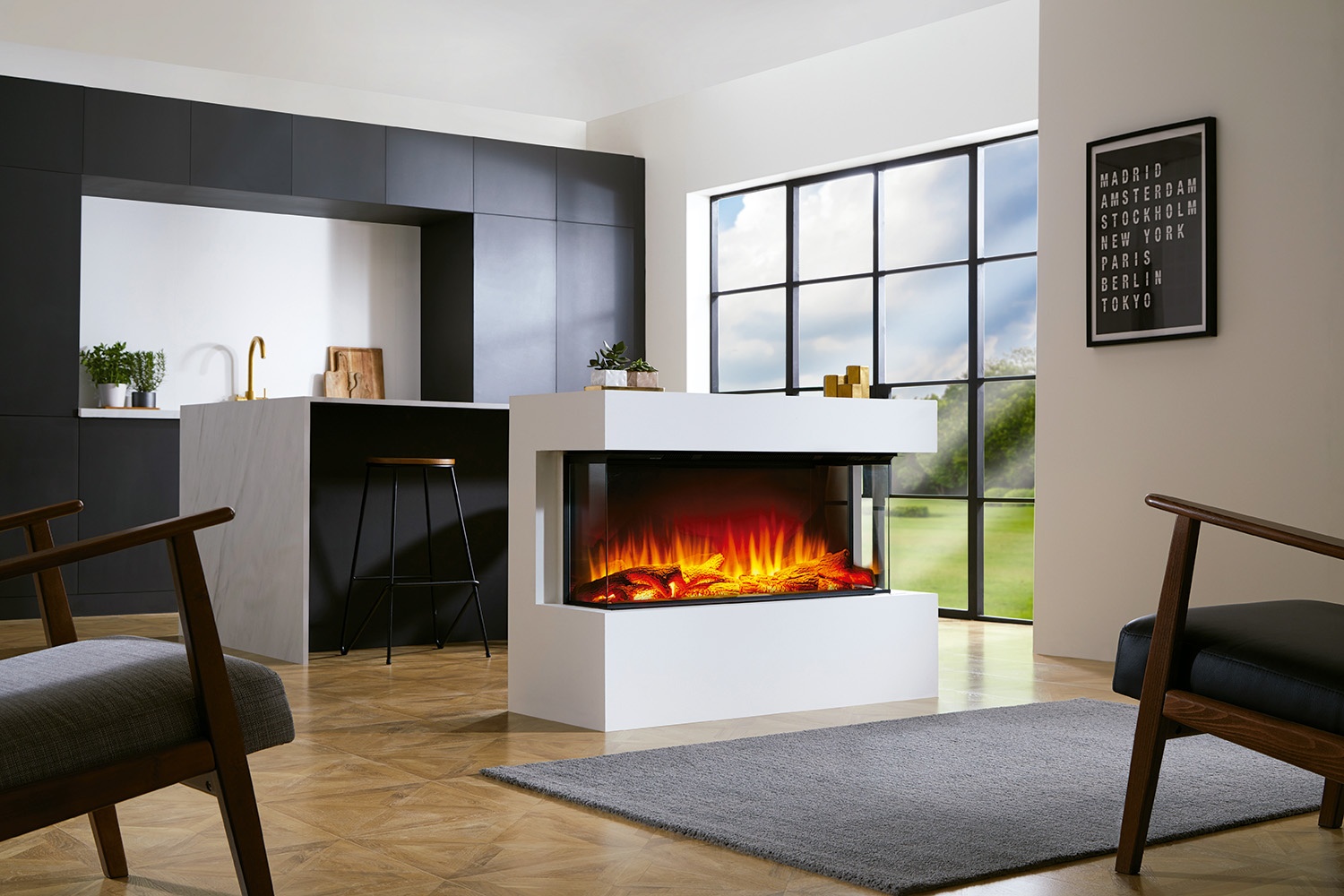 Chimenea eléctrica I1000E (Smart App) 1 Chimenea eléctrica I1000E (Smart App)