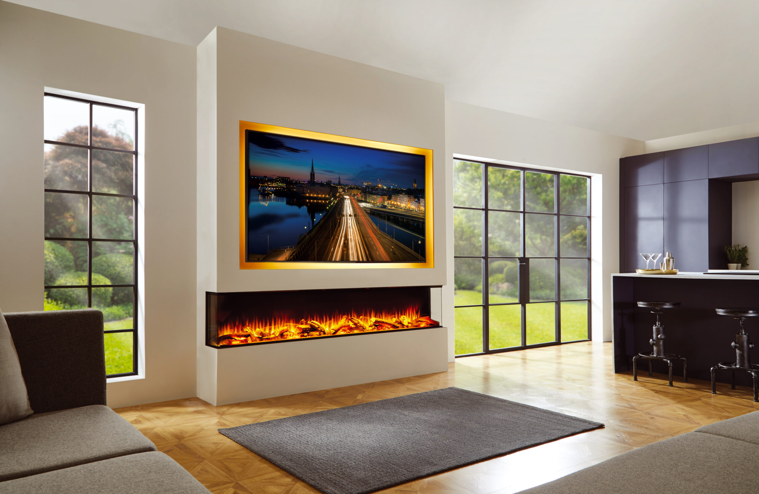 Chimenea eléctrica I2200E (Smart App) 2 Chimenea eléctrica I2200E (Smart App) - Imagen 2