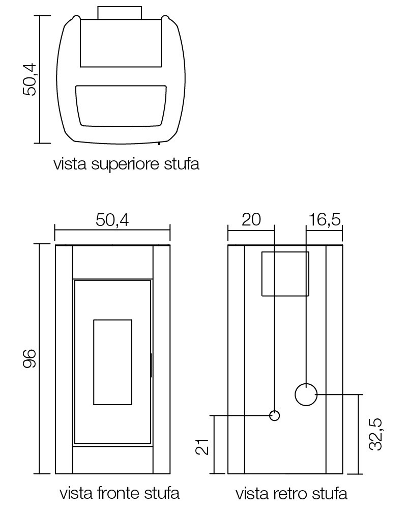 Estufa pellet Kriss3 7Kw 3 Estufa pellet Kriss3 7Kw - Imagen 3