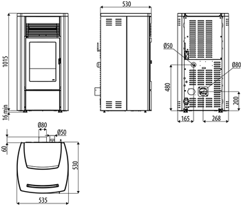Estufa pellet Ego 2.0 3 Estufa pellet Ego 2.0 - Imagen 3