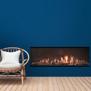 CHIMENEA DE GAS SERIE PANO 1300 (Doble corner)
