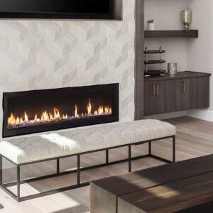 CHIMENEA DE GAS SERIE PANO 1600 (Doble corner)