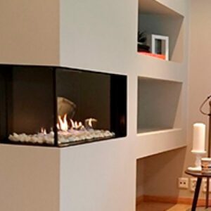 CHIMENEA DE GAS SERIE PANO 650 (Esquinero)