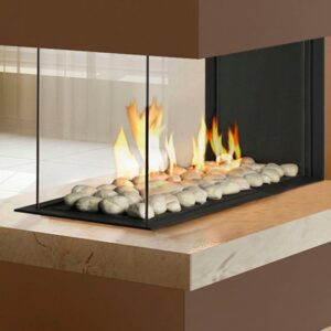 CHIMENEA DE GAS SERIE PANO 650 (Room divider)