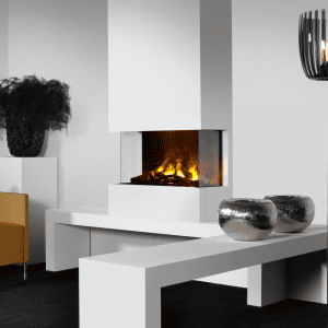 Chimenea eléctrica Vapor 3 Pasos (Frontal, rincón, doble esquina)